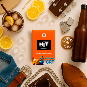 Заказать кальянный табак BlackBurn HIT Country Cola (БлэкБерн Хит Кола Лимон Лед) 30г онлайн с доставкой всей России